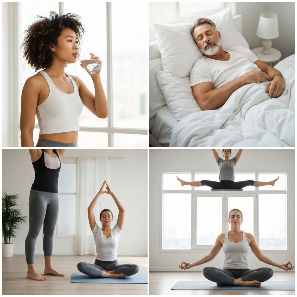 People in everyday natural movement and healthy activities